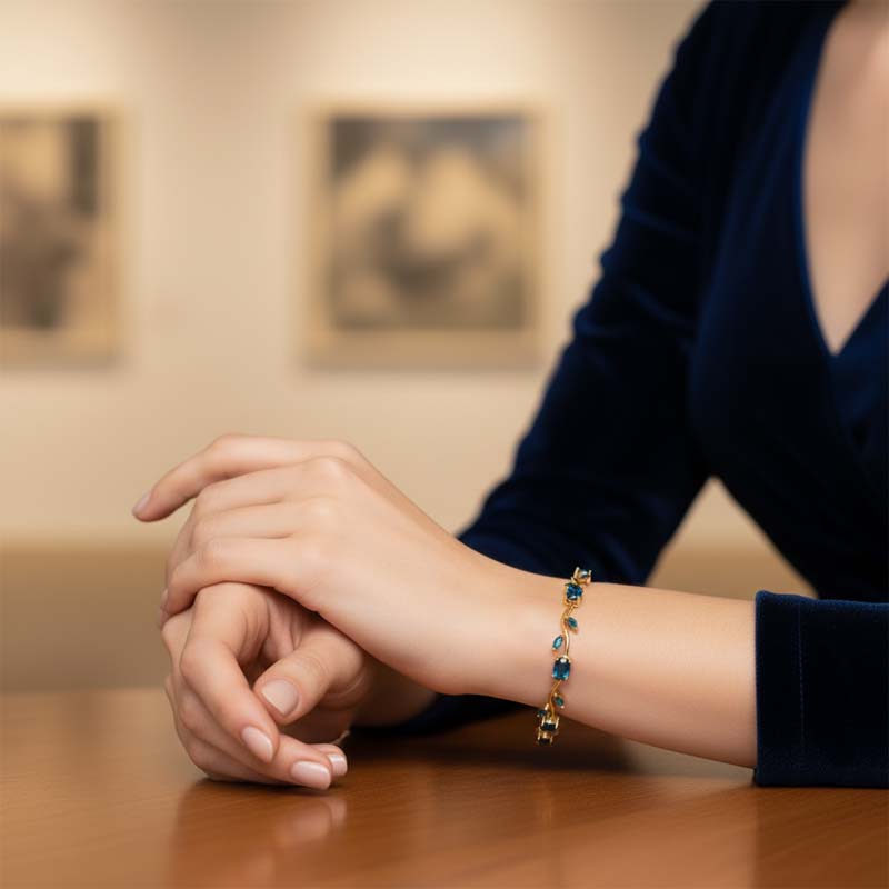 Armband av natursten av hög kvalitet