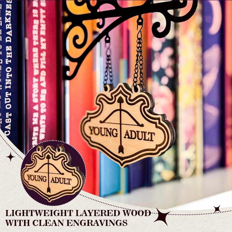 Book Nook Tavern skyltar