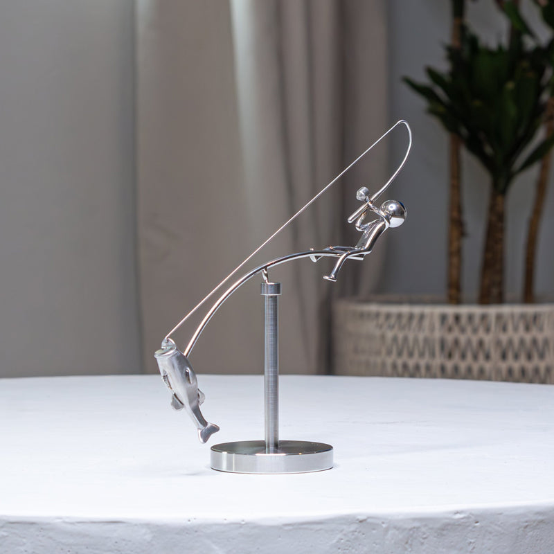 Kreativa Balanserade Fiskemodell Ornamen
