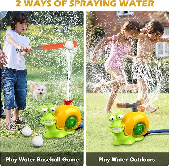Vattensprinkler Baseball Leksak