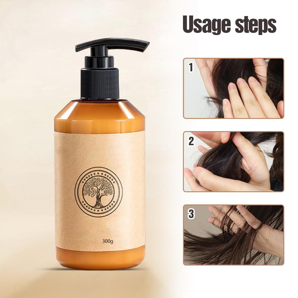 🔥Långvarig styling Marockansk volym Återfuktande Elasticitet