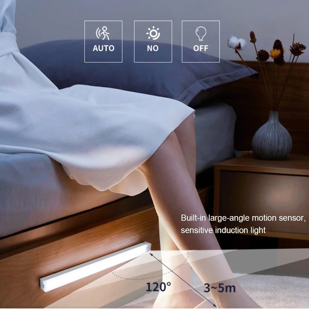 🔥NYÅRSREA - Uppladdningsbara LED-lampor utan stans Smart Sensor Magnetic