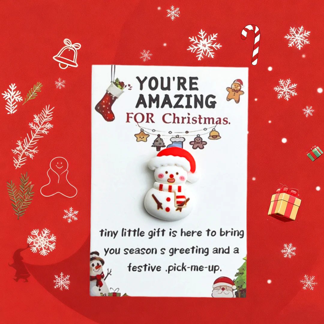 🎄Tidig julförsäljning 49% OFF🔥🎁10PCS Liten julkram i fickformat