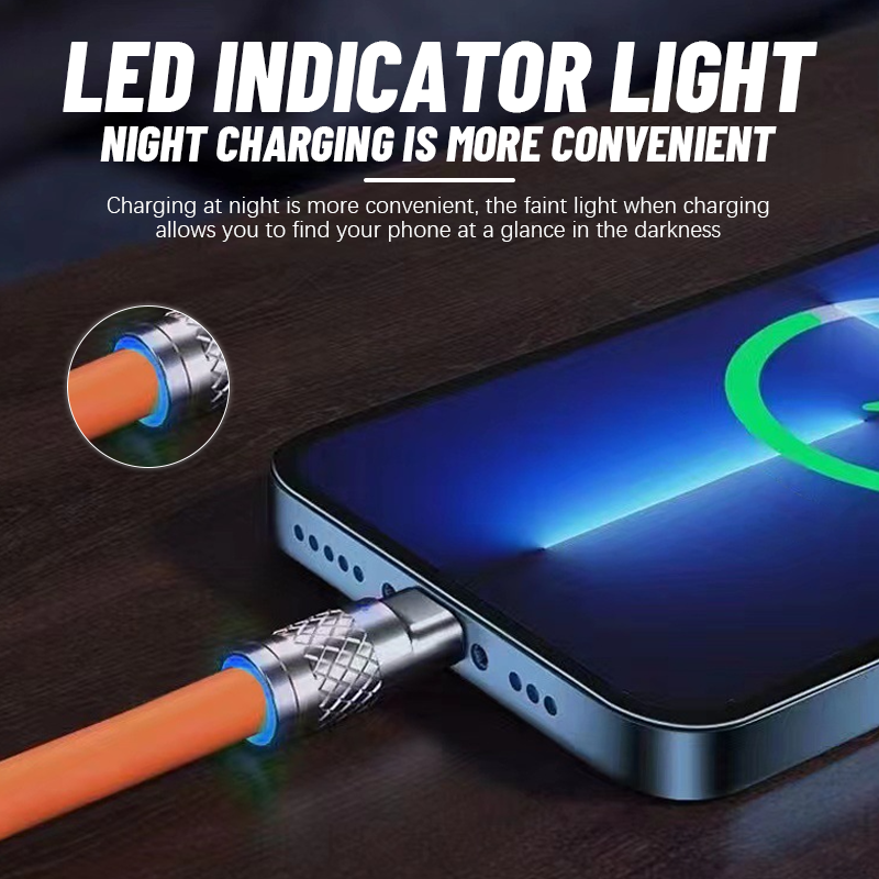 120w supersnabb laddning 3-i-1 datakabel