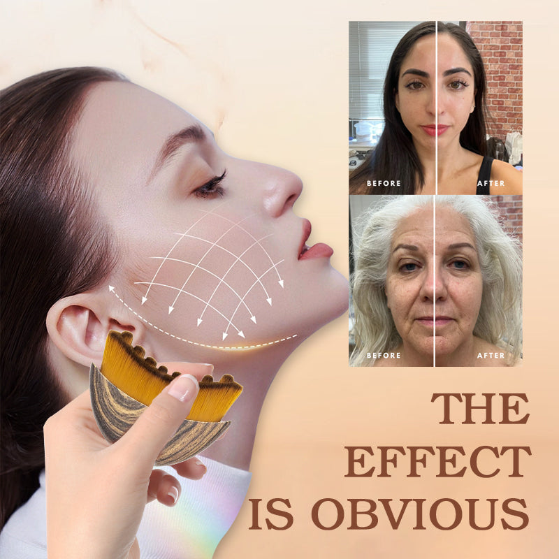 Lymfkontur ansiktsborste