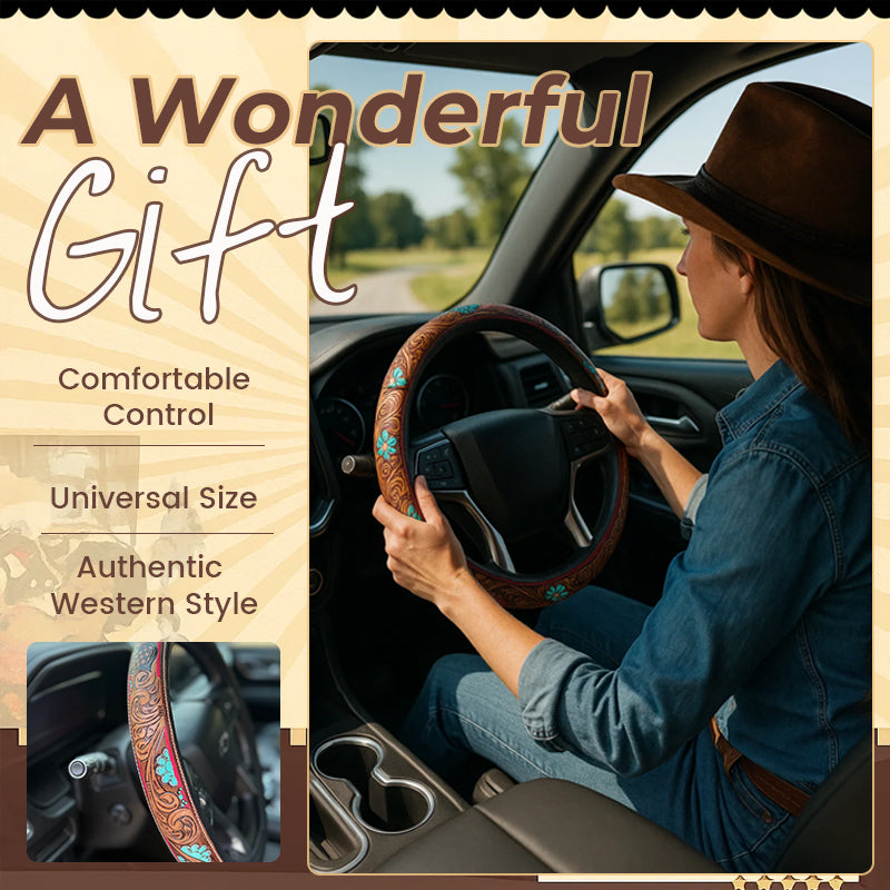 Retro Western Cowboy Bil Universal Rattöverdrag