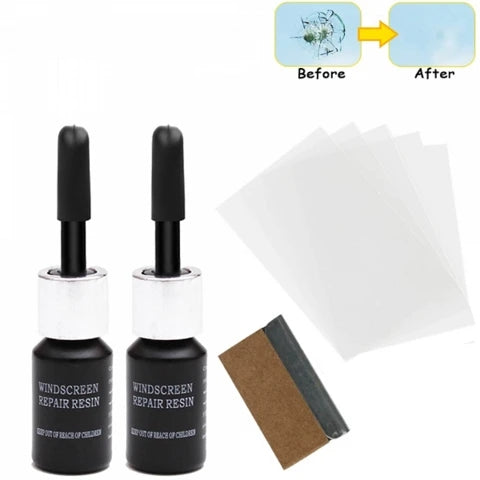 Nano reparationsvätska för bilglas
