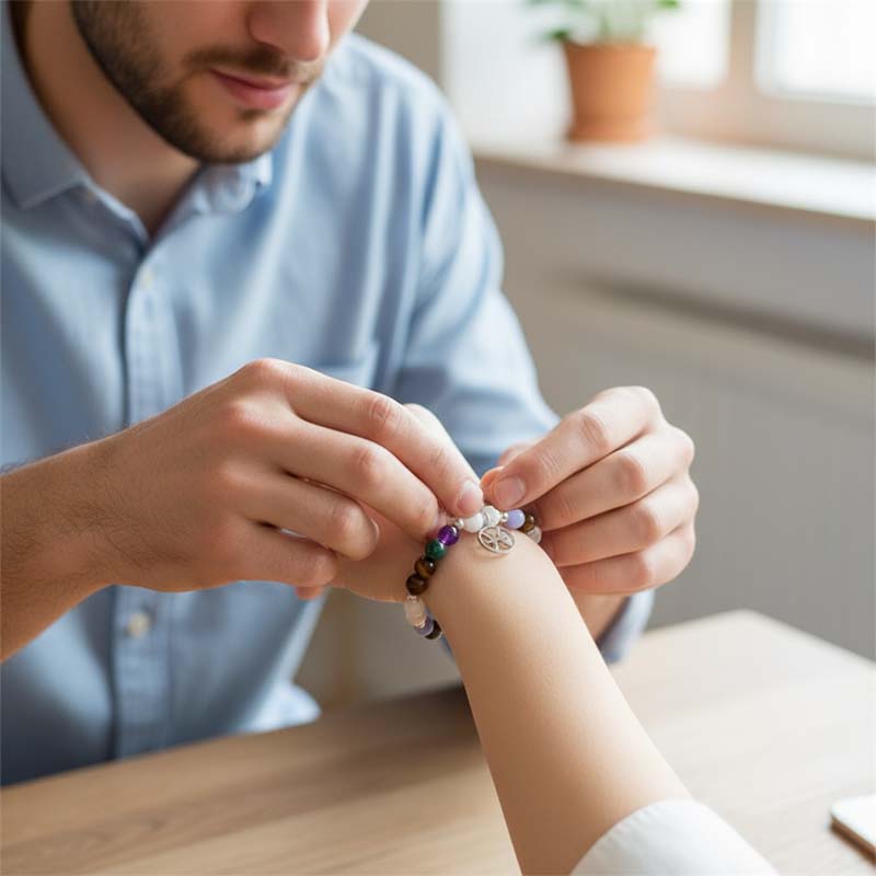 Armband Med Tolv Zodiakstenar