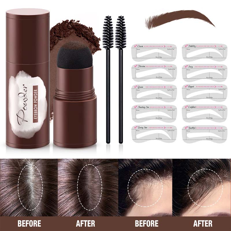 Ögonbrynsstämpel & puderkit