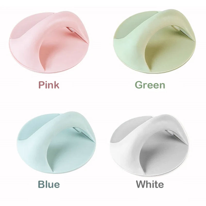 Lättgreppat, mångsidigt, borrfritt möbelhandtag