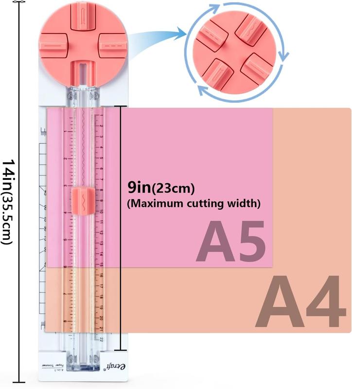 Multifunktionell Trimmer för oändligt kreativt pappersarbet