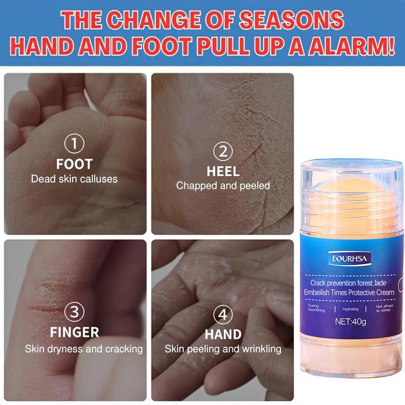🔥 🔥 Fotvårdskräm,Anti Cracked Foot Cream,Återfuktande,Anti Crack,Mjukgörande och vårdande kräm för torra,spruckna fötter,Avlägsnar död hud och återfuktar torr hud