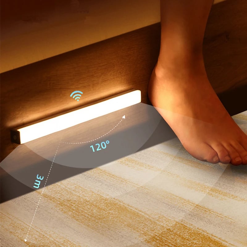 🔥NYÅRSREA - Uppladdningsbara LED-lampor utan stans Smart Sensor Magnetic