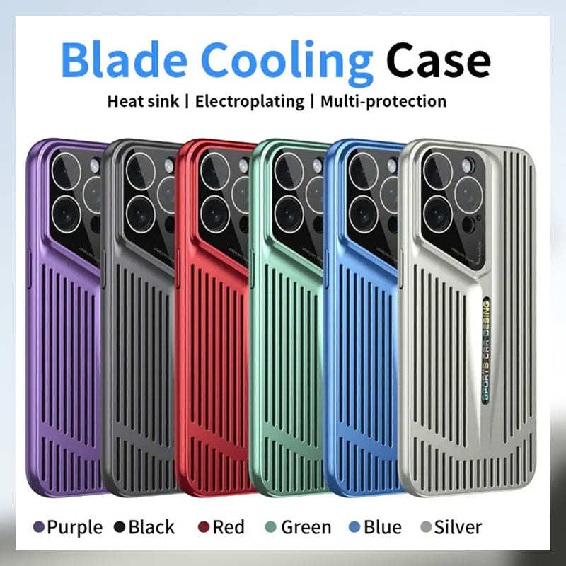 Blade värmeavledande mobilskal för iPhone