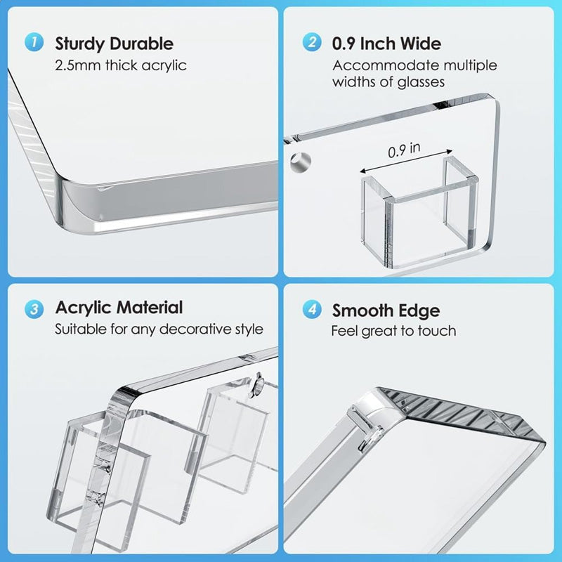 🕶️ Akrylställ för solglasögon - snygg och praktisk organisatör