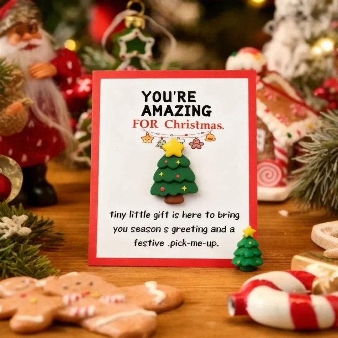 🎄Tidig julförsäljning 49% OFF🔥🎁10PCS Liten julkram i fickformat