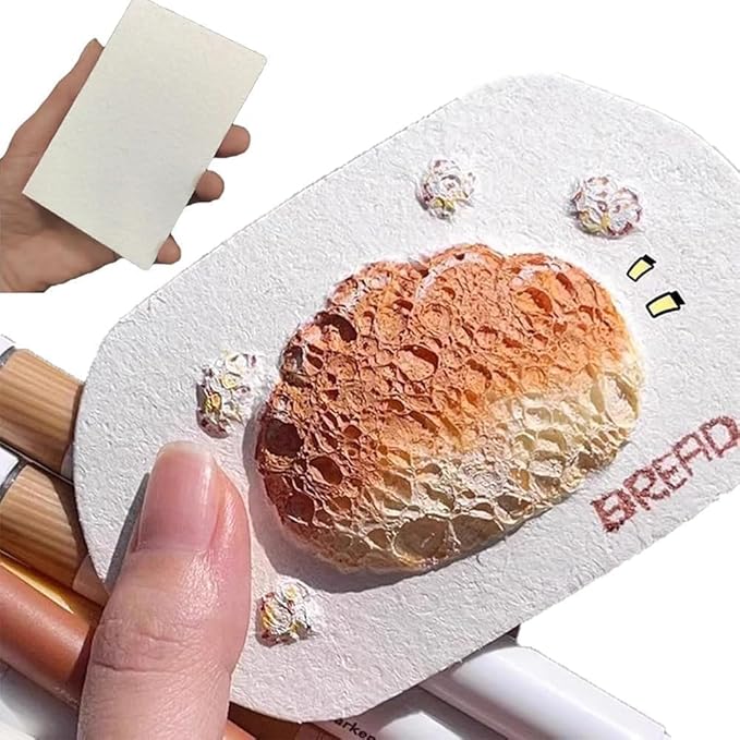 😃 Bra idé för sommaraktiviteter! - Kit för målning av textur av magiskt 3D-skum 🎨✨