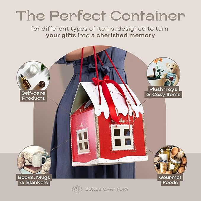 Förtrollad julstuga Presentask