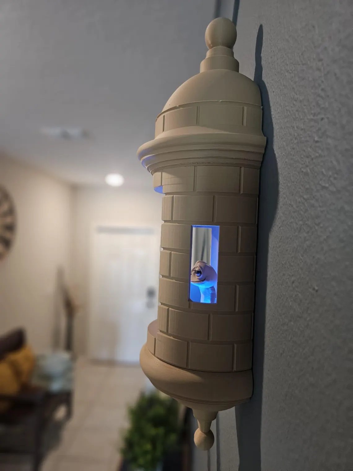 Puerto Rican Garita vägglampa Coqui