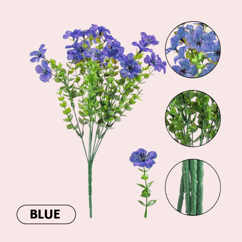 🌺UV-resistent färgglad konstgjord blomma💖