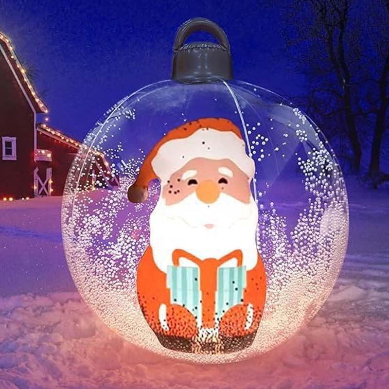 Uppblåsbara Julkuldekorationer