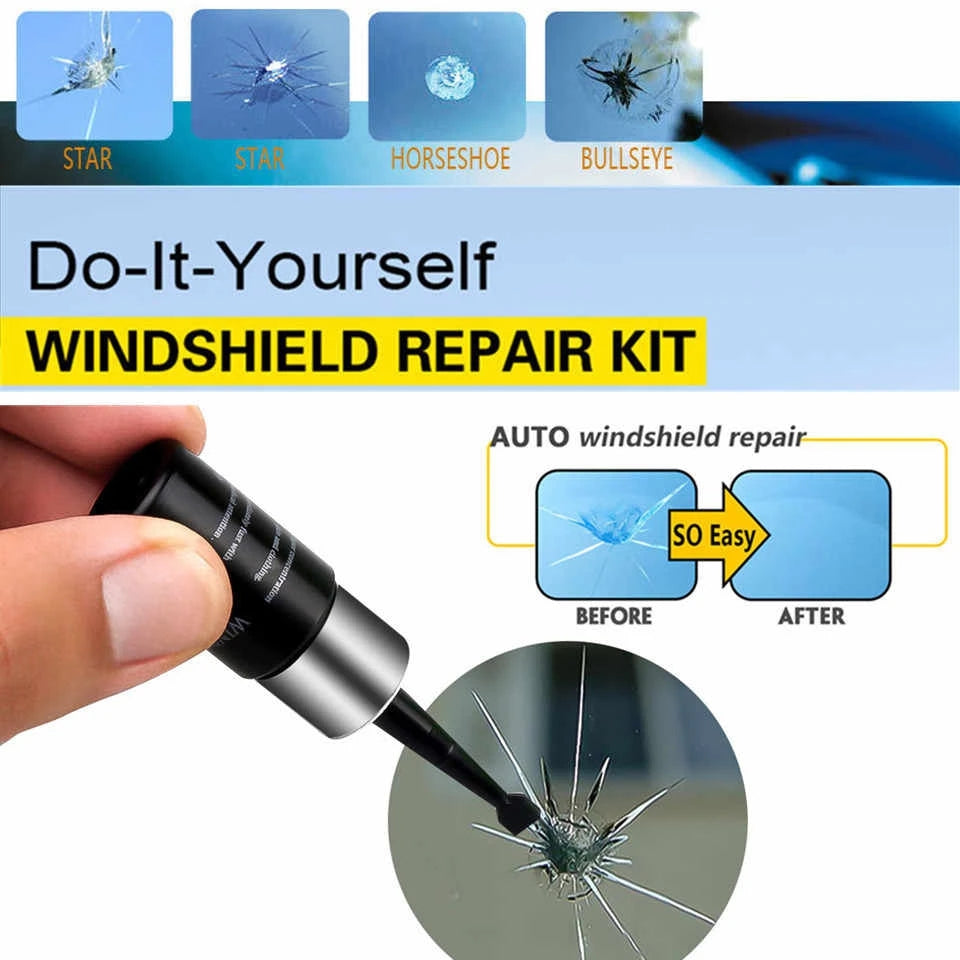 Nano reparationsvätska för bilglas