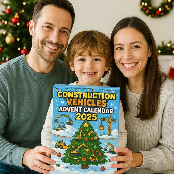 Adventskalender För Byggfordon 2025