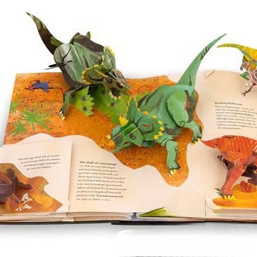 ⏰Historisk lägsta pris: spar 50% - 🦖3D Encyclopaedia Prehistorica Dinosaurs📙HARDCOVER (🔥KOOP 2 GRATIS FRAKT)