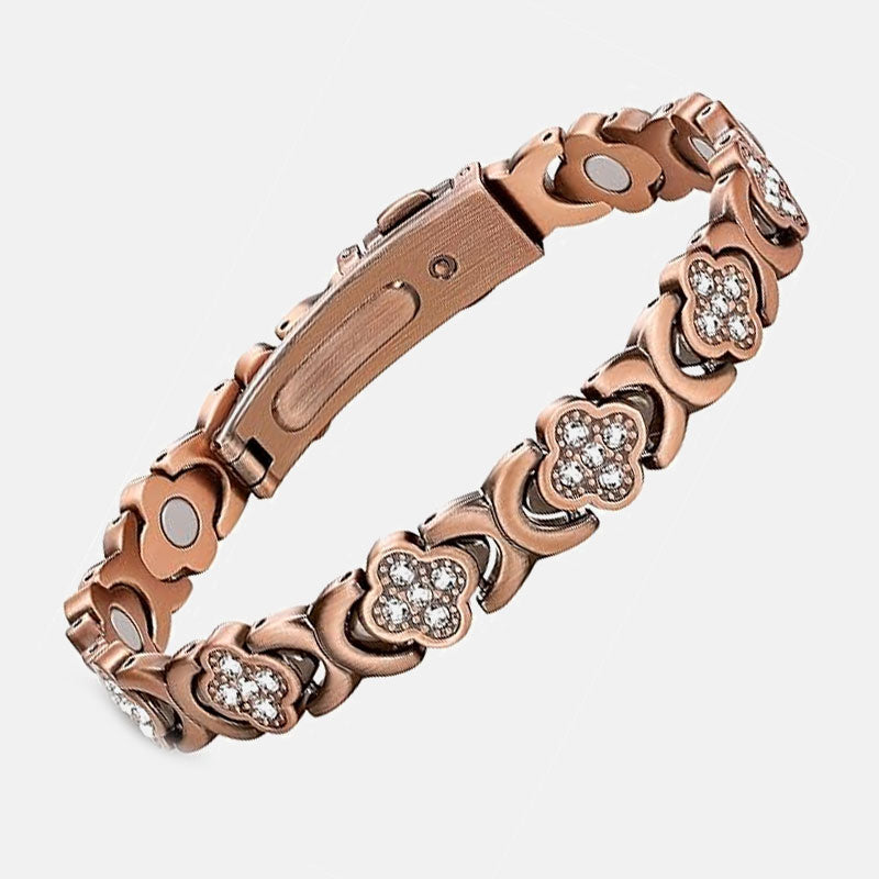 Magnetisches Vierblättriges Kleeblattarmband