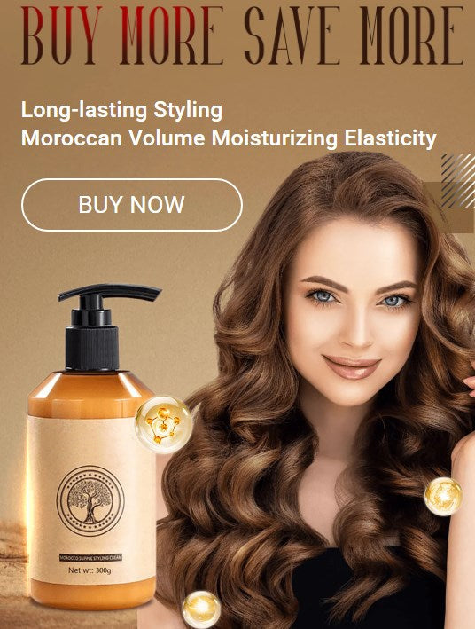 🔥Långvarig styling Marockansk volym Återfuktande Elasticitet