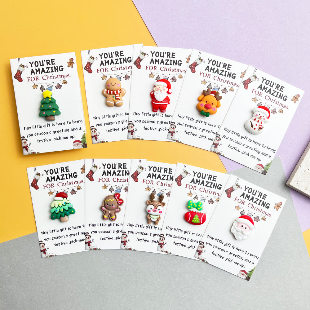 🎄Tidig julförsäljning 49% OFF🔥🎁10PCS Liten julkram i fickformat