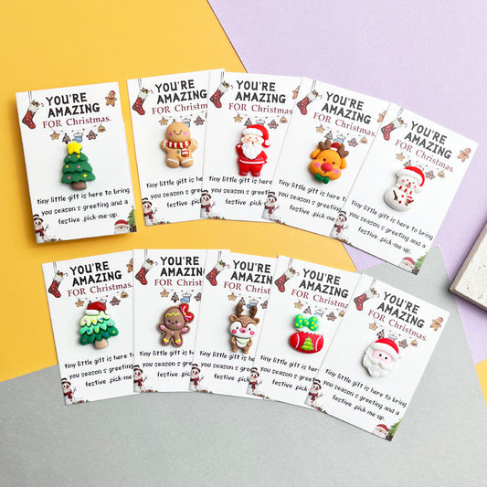 🎄Tidig julförsäljning 49% OFF🔥🎁10PCS Liten julkram i fickformat