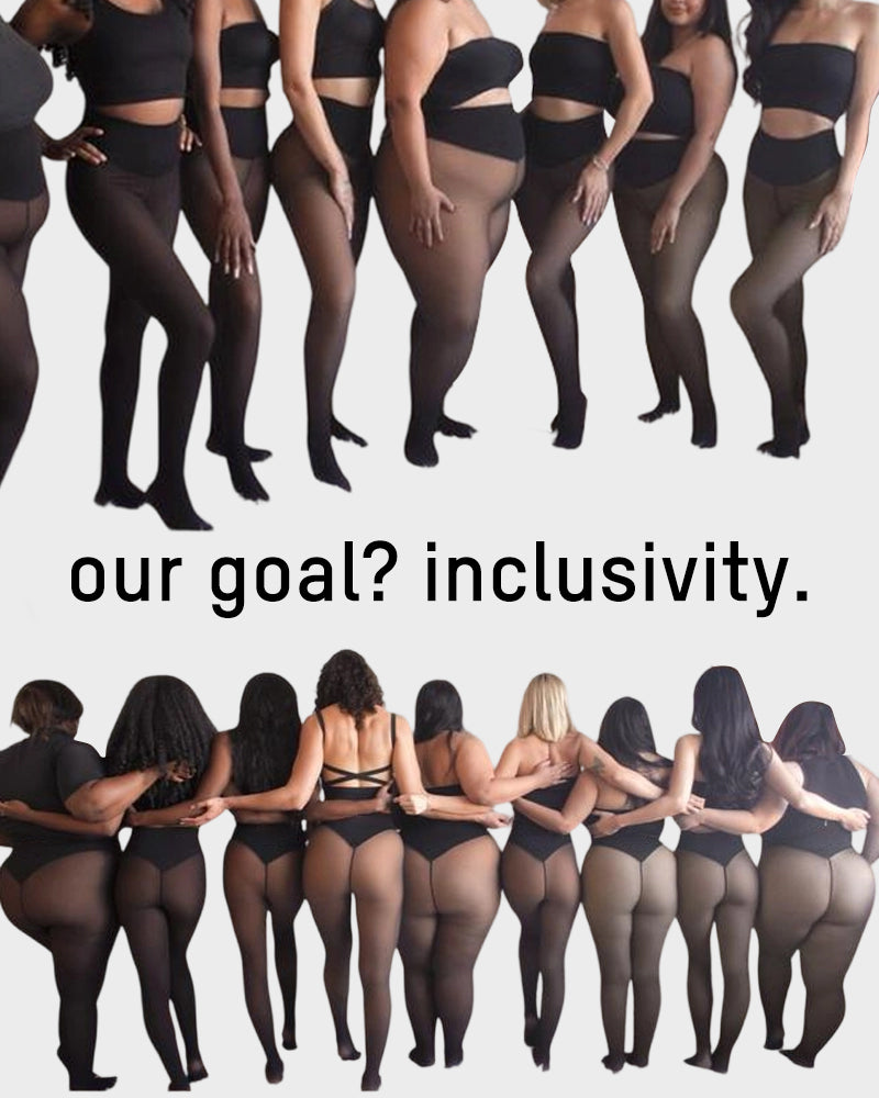 ⚡Över 50 000 sålda!❄️ Figurformande fleece-leggings med bara en söm✨✨ Håller dig varm. Ser fantastisk ut.