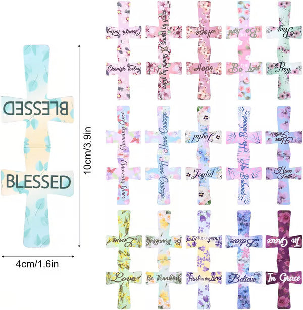 📖magnetiska korsbokmärken - perfekt present för bibelstudier, lärare och studenter 🌸✝️