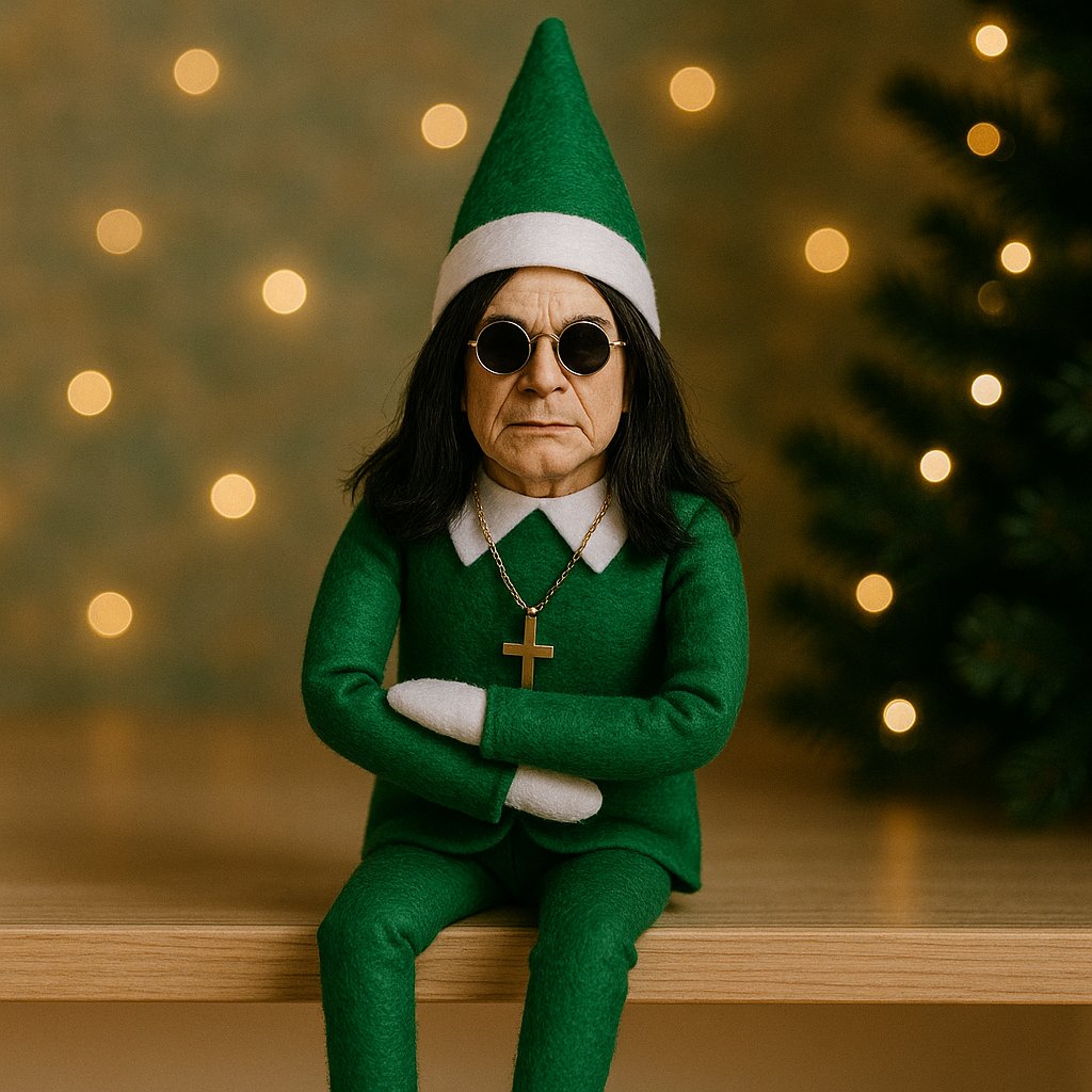 Ozzy julälvsdocka