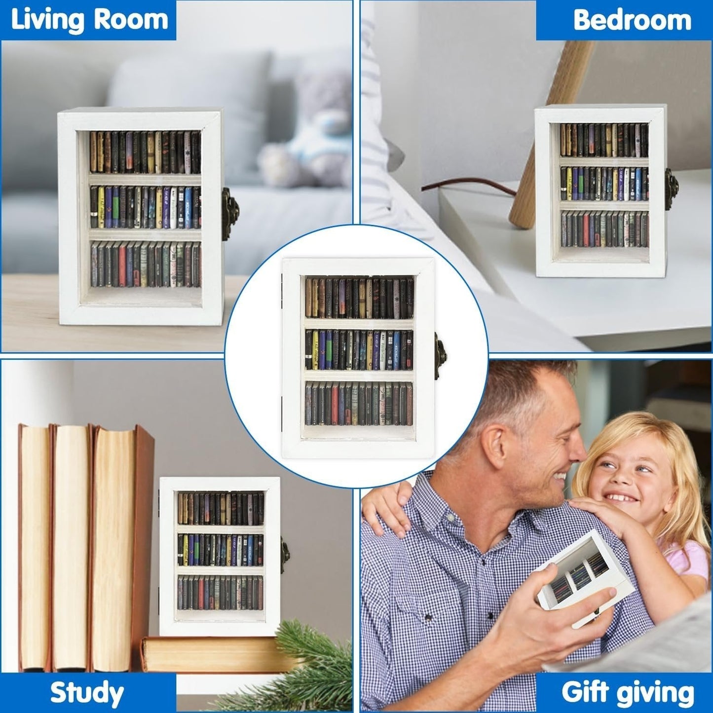 🎁Sista dagen 49% RABATT 📖Shake Bookshelf | Skaka av dig din ångest