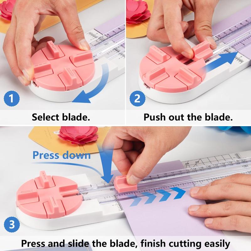 Multifunktionell Trimmer för oändligt kreativt pappersarbet