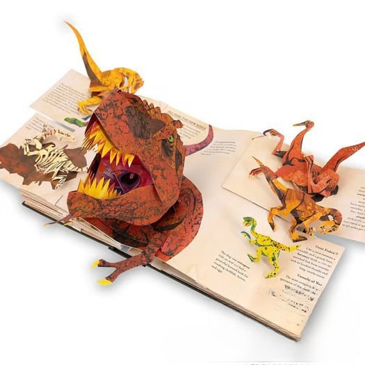 ⏰Historisk lägsta pris: spar 50% - 🦖3D Encyclopaedia Prehistorica Dinosaurs📙HARDCOVER (🔥KOOP 2 GRATIS FRAKT)