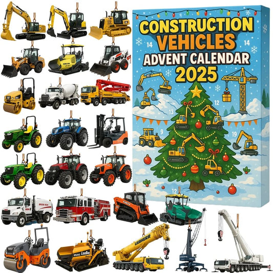 Adventskalender För Byggfordon 2025