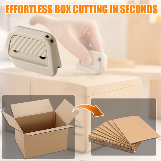 🔥2025 REA -köp en få en gratis- Mini Effortless Box Opener & Cutter