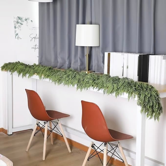 🎅⛄2025 Jul Konstgjord cedergirlang🎄