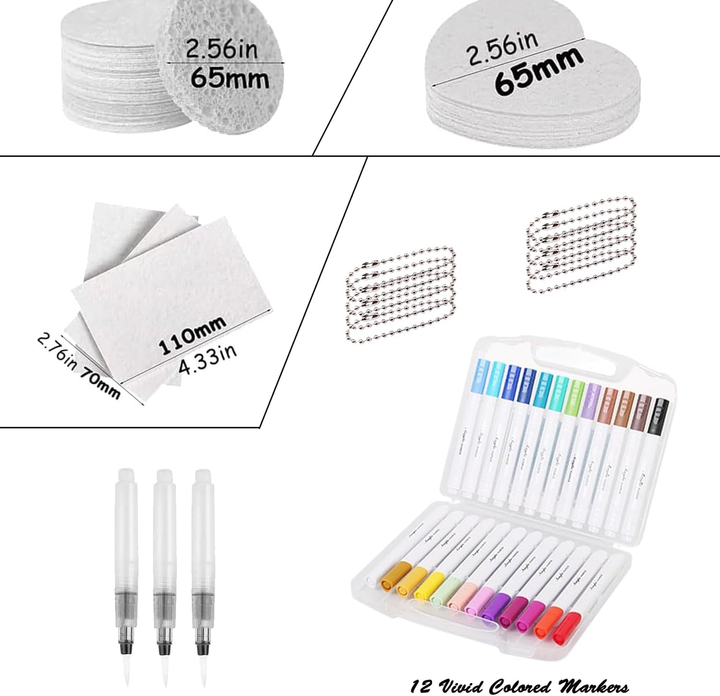 😃 Bra idé för sommaraktiviteter! - Kit för målning av textur av magiskt 3D-skum 🎨✨