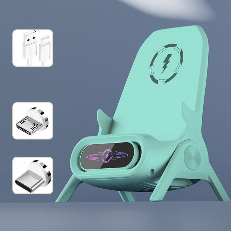 ⏳Tidsbegränsat erbjudande⏰Multifunktionell telefonhållare med snabb trådlös laddare📱