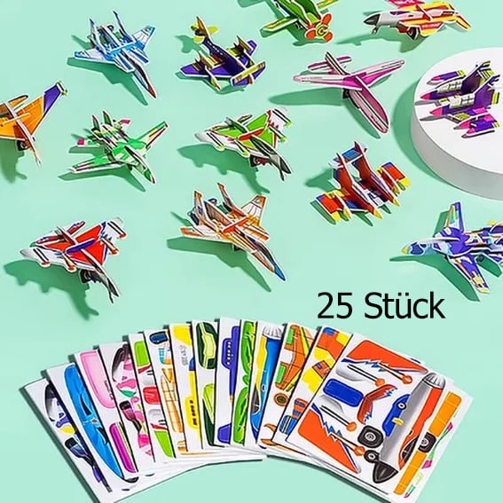 🧩 JULERBJUDANDE 60 % RABATT! ✨ Pedagogiskt 3D-pussel med tecknade figurer – 57 bitar i starka färger för kreativt lärande för barn 🎨