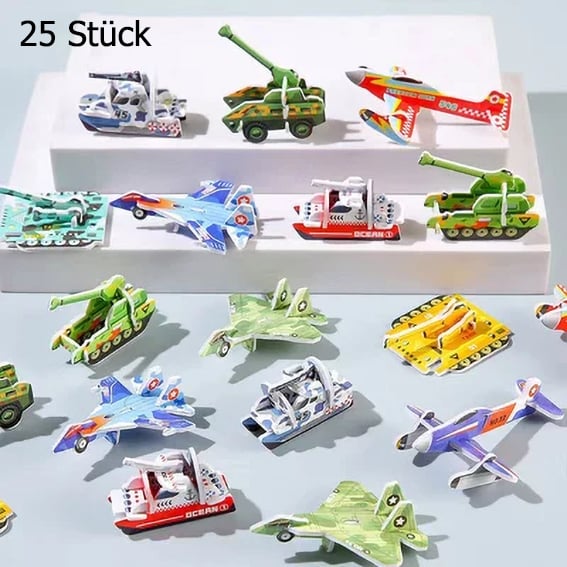 🧩 JULERBJUDANDE 60 % RABATT! ✨ Pedagogiskt 3D-pussel med tecknade figurer – 57 bitar i starka färger för kreativt lärande för barn 🎨