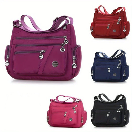 Nylon Axelväska För Kvinnor/Nylon shoulder bag for women