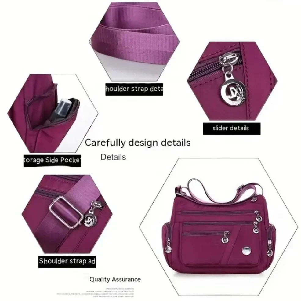 Nylon Axelväska För Kvinnor/Nylon shoulder bag for women