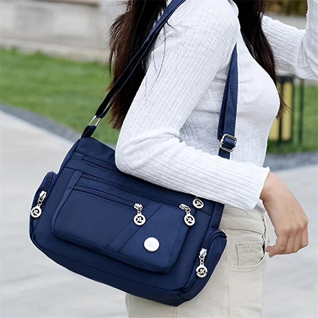 Nylon Axelväska För Kvinnor/Nylon shoulder bag for women
