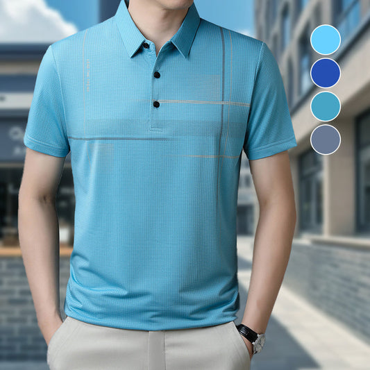 💥Lös Cool Andningsbar T-Shirt Med Kavaj För Mä/Loose Cool Breathable T-shirt with Jacket for Men