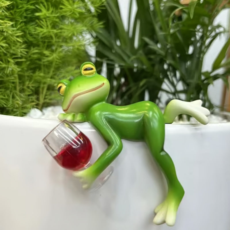 Grodstaty i miniatyr för växtdekoration